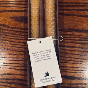 Beeswax Candles - Natural Tan